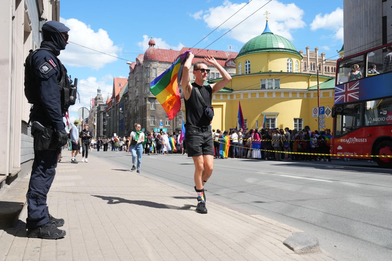 Кульминация «Baltic Pride 2024»: без задержаний все же не обошлось