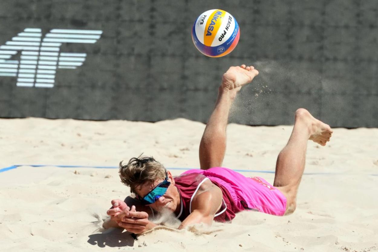 Латвийские пляжные волейболисты потеряли возможность выступления на Олимпиаде