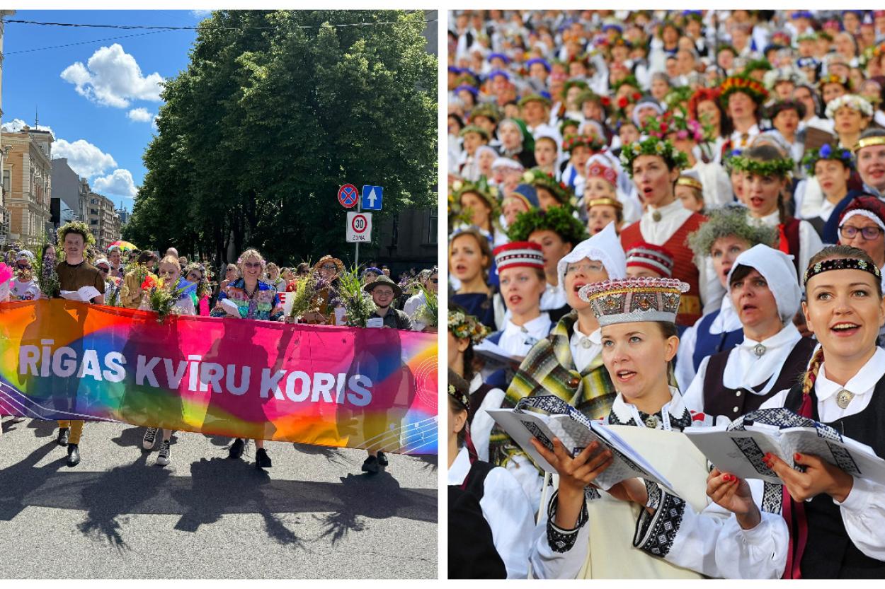 Выступления ЛГБТ-хора «Rīgas Queer Choir» хотят сделать частью Праздника песни