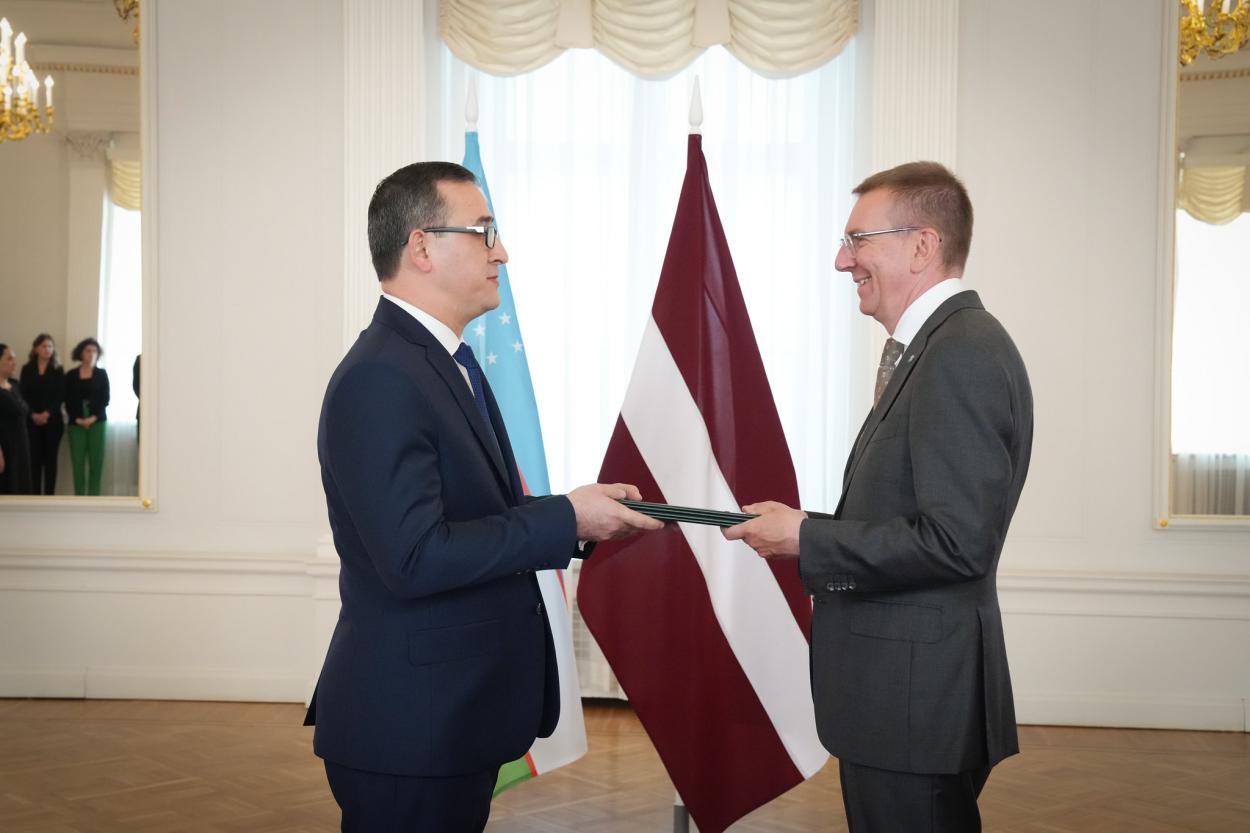 В Латвии аккредитован новый посол Республики Узбекистан