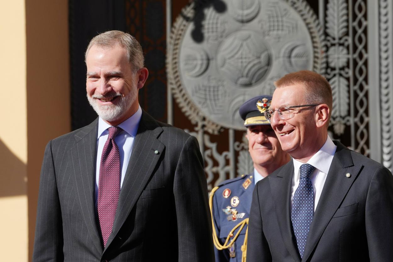 Король Испании посетит Латвию с официальным визитом