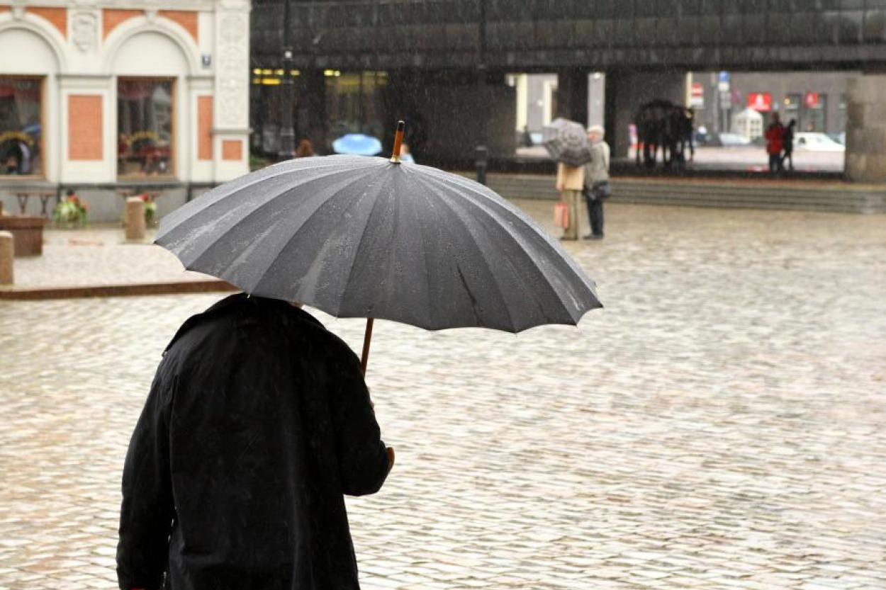 Во вторник в Латвии опять пройдут дожди