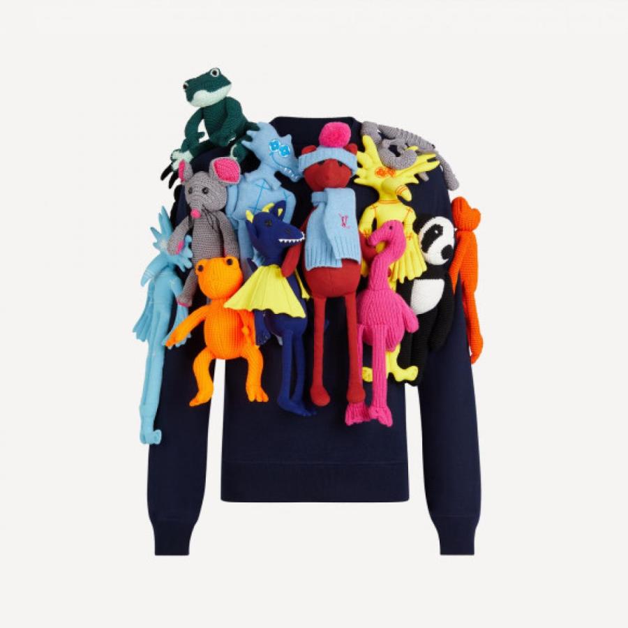Пуловер Louis Vutton с игрушками RU.LOUISVUITTON.COM