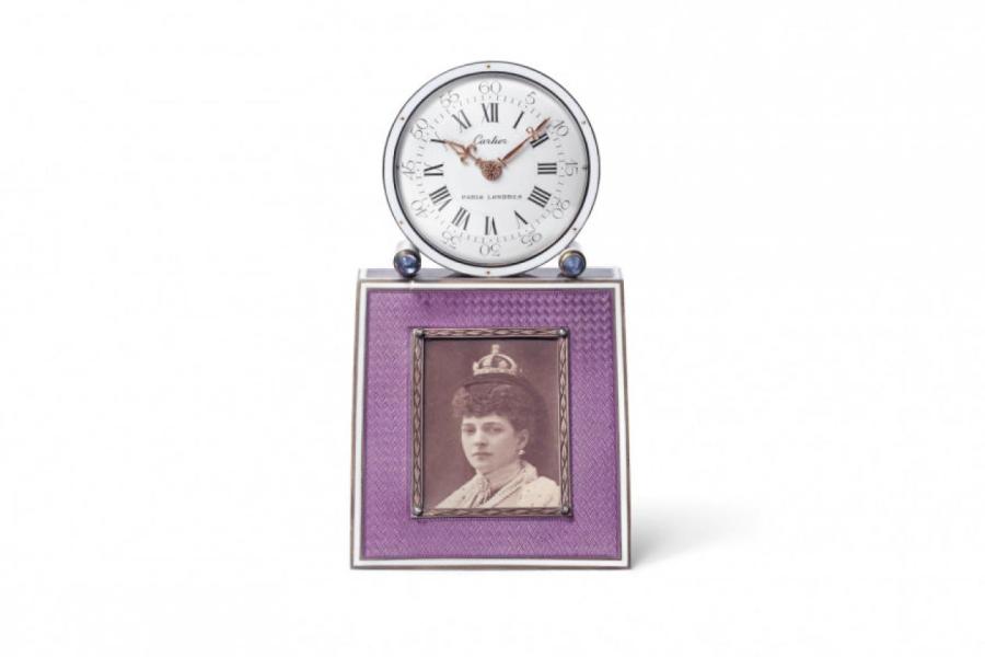 Настольные часы с рамкой для фотографии, Cartier, Париж, 1907 ПРЕСС-СЛУЖБА