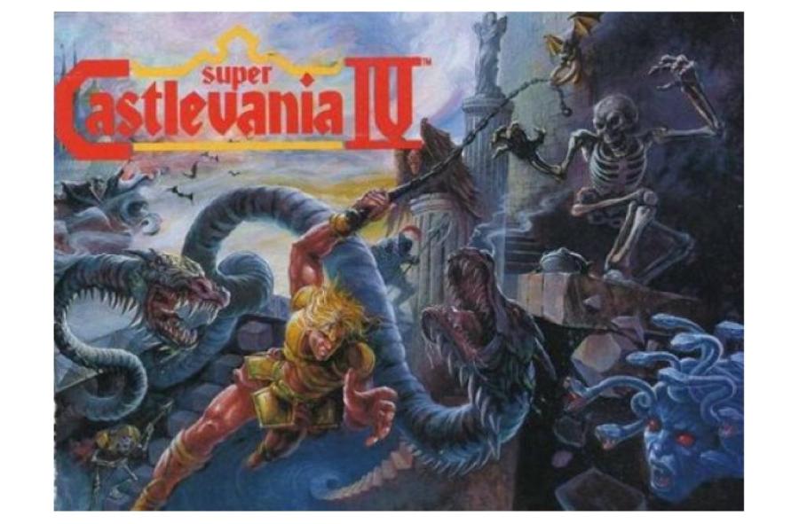 Обложка игры Super Castlevania IV