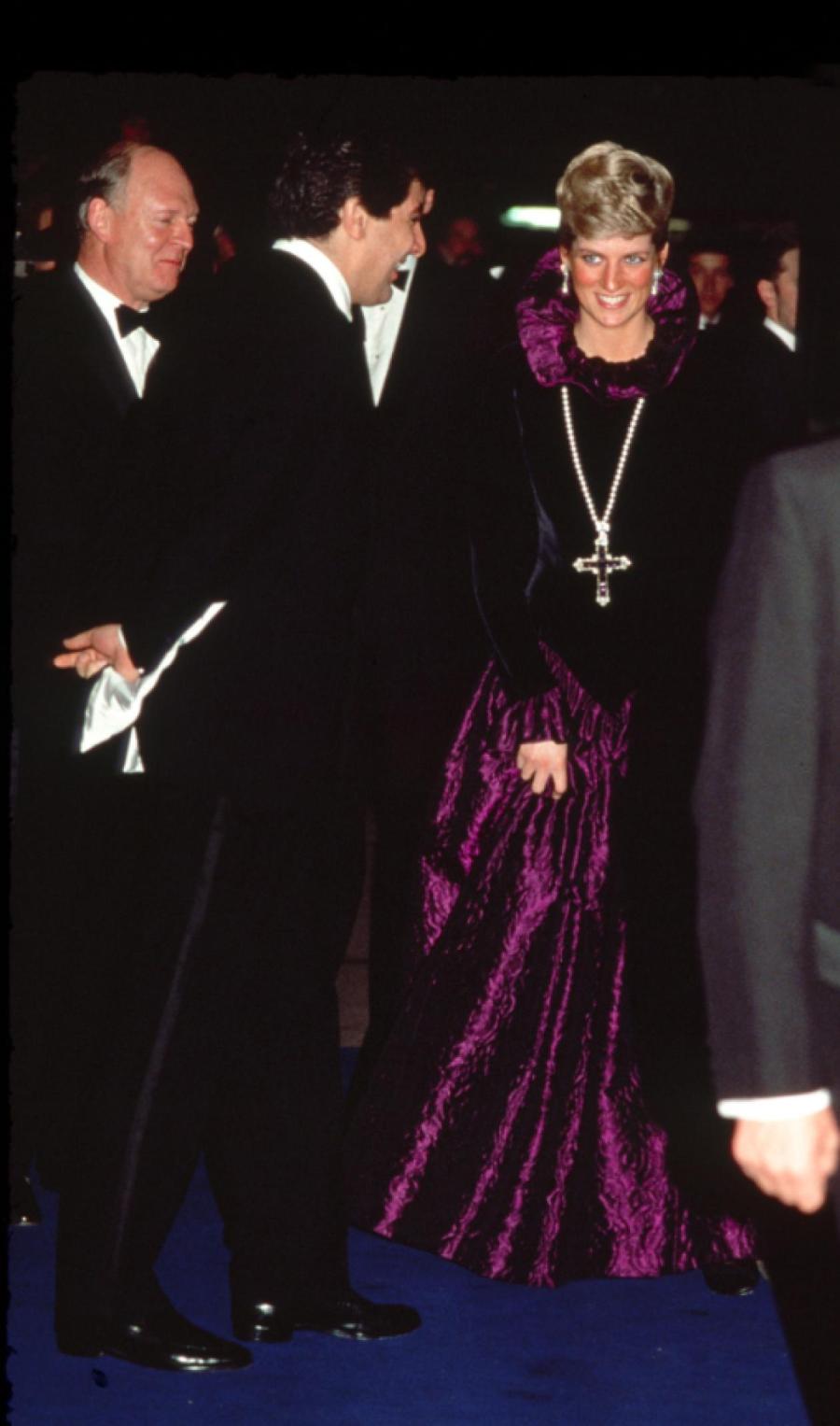 Принцесса Диана надевала крст Атталла в 1987 году