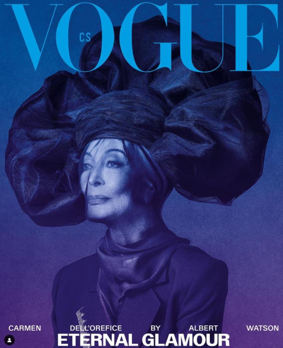 Кармен Делль Орефиче на обложке Vogue CS