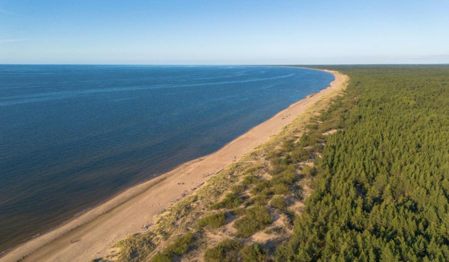 Побережье Рижского залива до недавнего времени снимать позволялось.