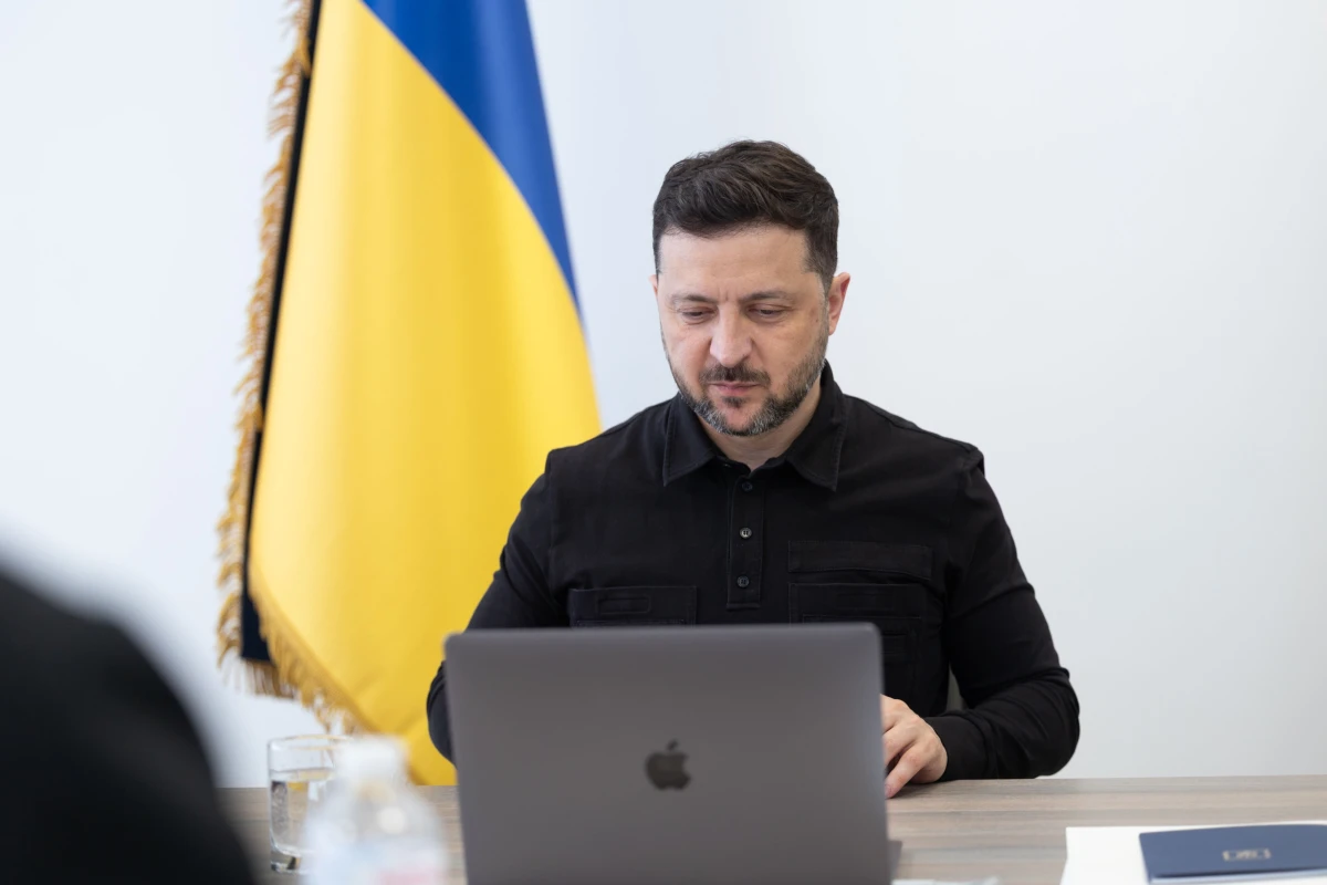 Изображение к статье: Президент Украины Владимир Зеленский