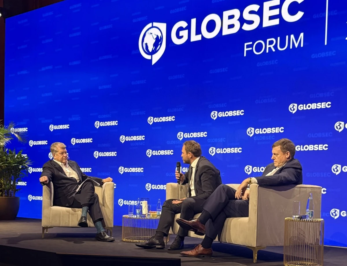 Изображение к статье: Глава МИД Эстонии Маргус Цахкна на GLOBSEC