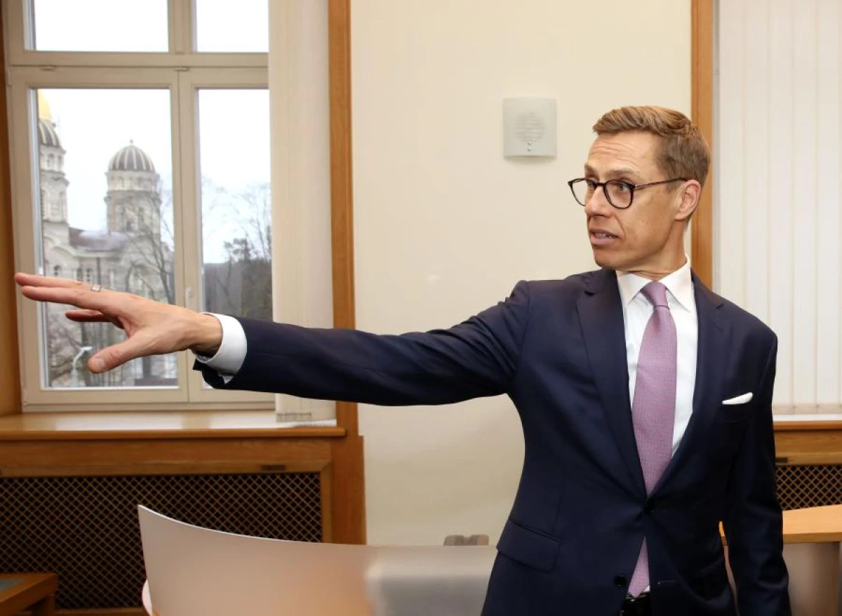 Изображение к статье: Александр Стубб.
