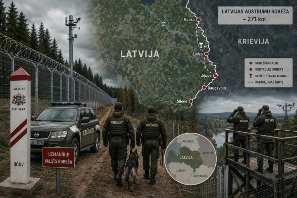 Охрана границы Латвии и мониторинг