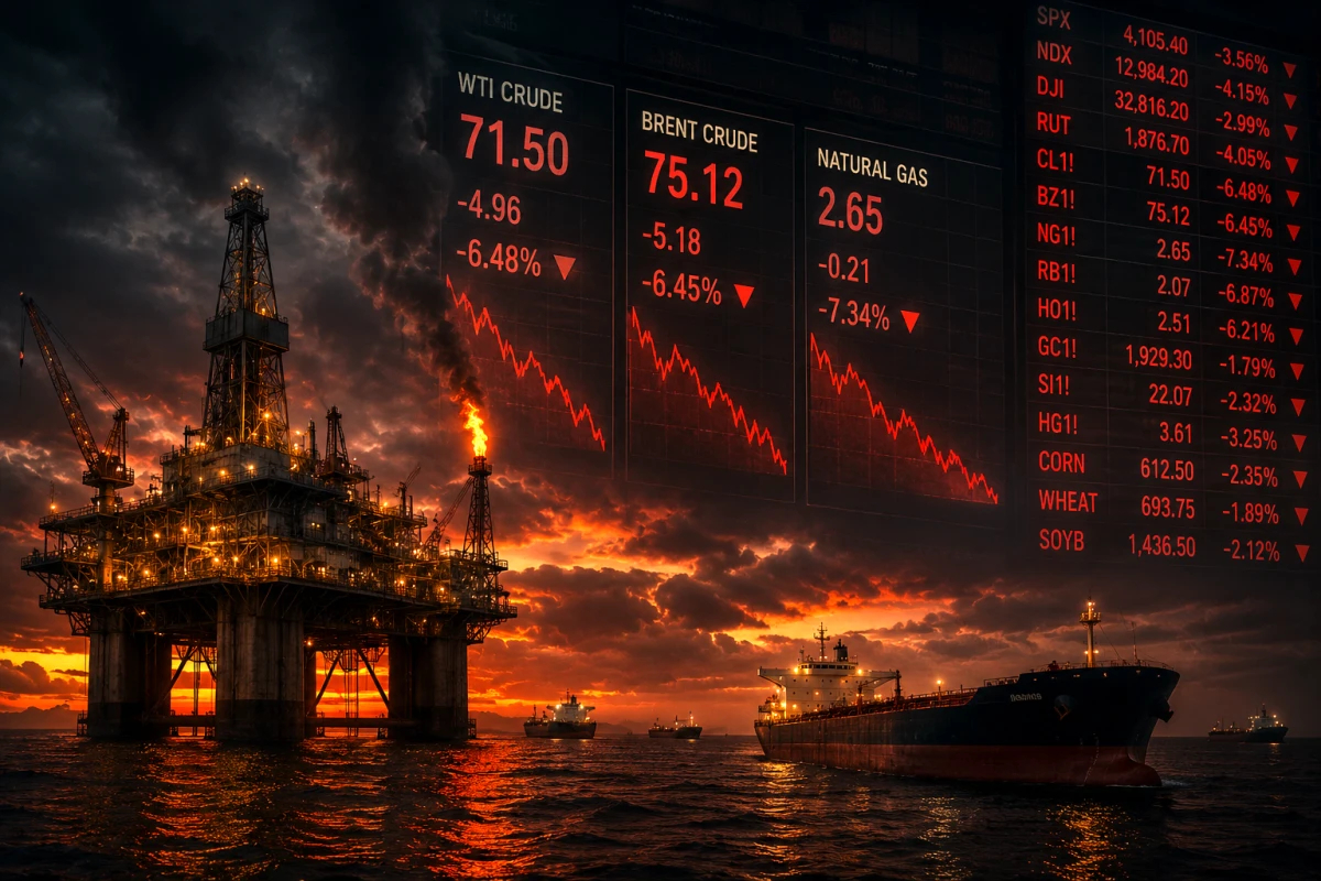 Изображение к статье: Крах на рынке нефти и газа