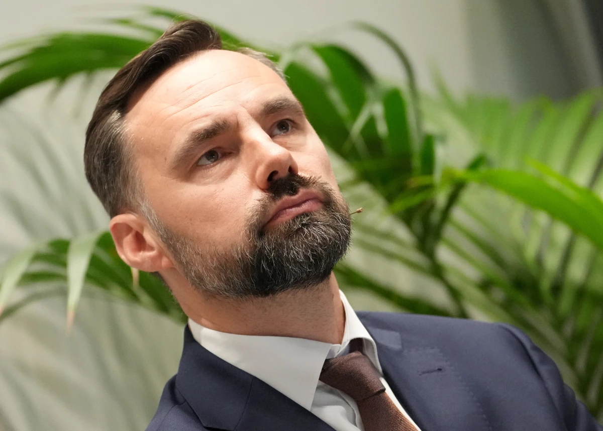 Изображение к статье: Президент латвийского Swedbank Лаурис Менцис.