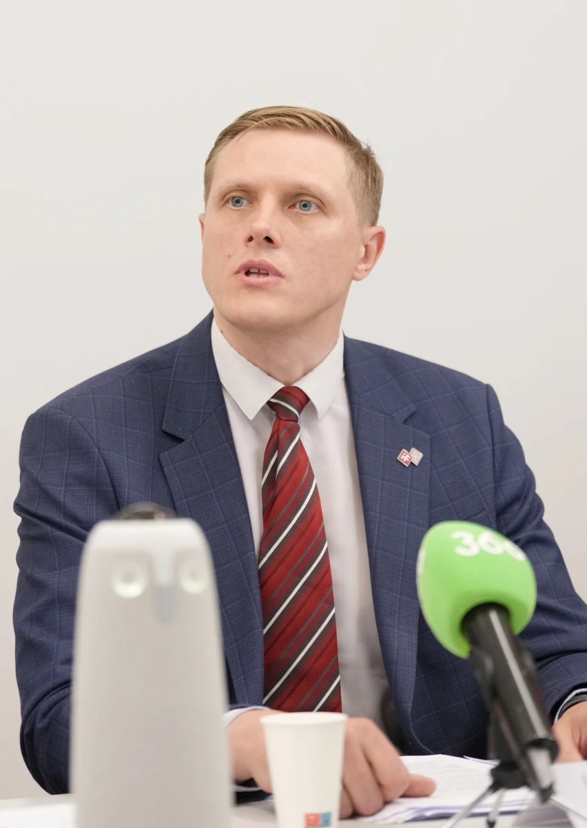 Изображение к статье: Будущий министр внутренних дел Янис Домбрава