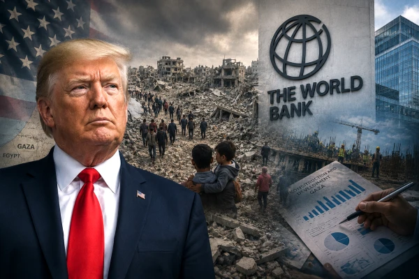 Изображение к статье: Дональд Трамп, сектор Газа, Всемирный банк