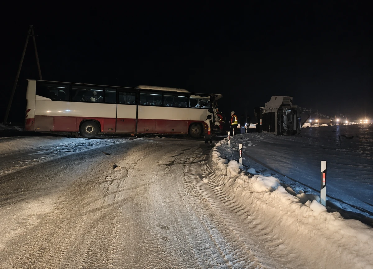 Изображение к статье: Авария автобуса