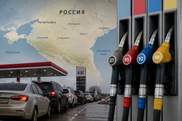 Изображение к статье: Заправка и карта юга России