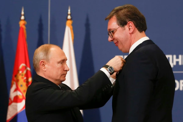 Изображение к статье: Владимир Владимирович и Александр Анджелкович.