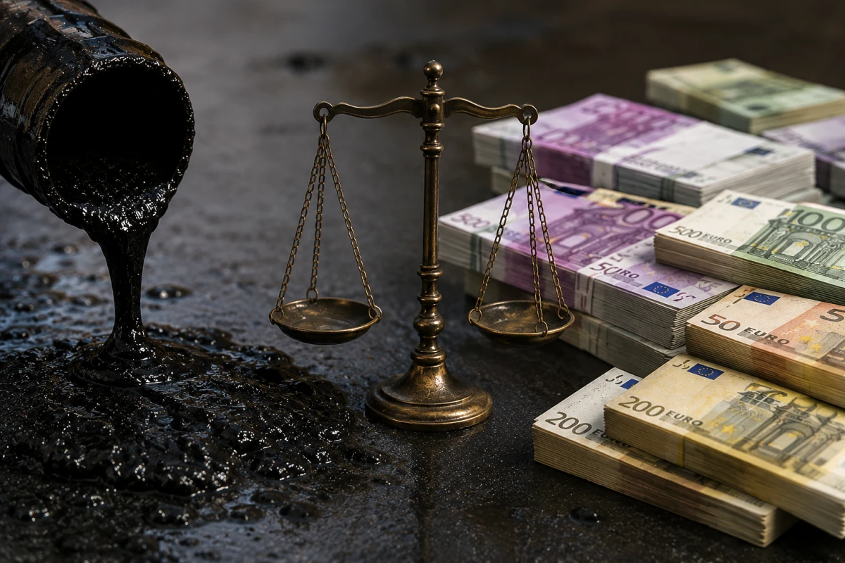 Изображение к статье: Битум, суд и евро