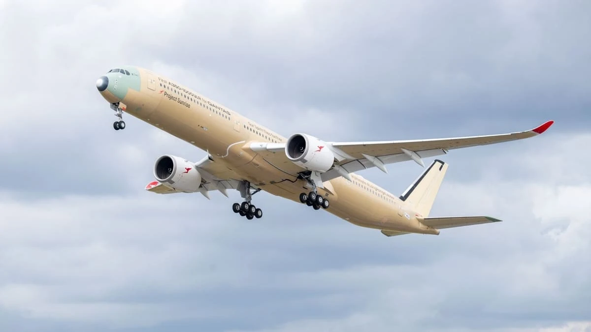 Изображение к статье: Пока еще  A350-1000ULR без ливреи авиакомпании.