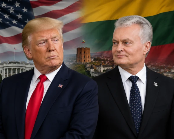 Трамп и Науседа