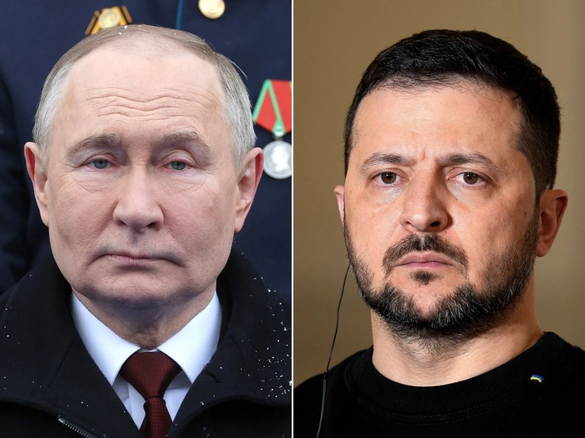 Изображение к статье: Путин Зеленский