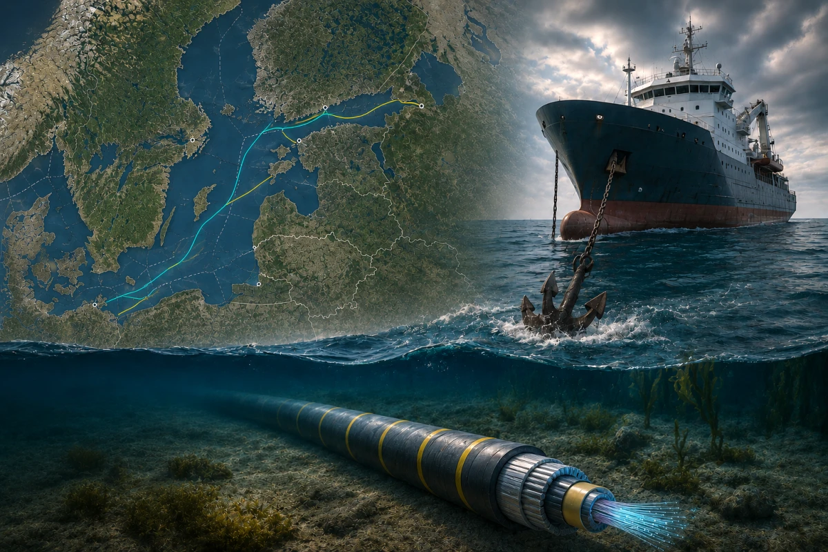 Изображение к статье: Морская инфраструктура и подводное соединение