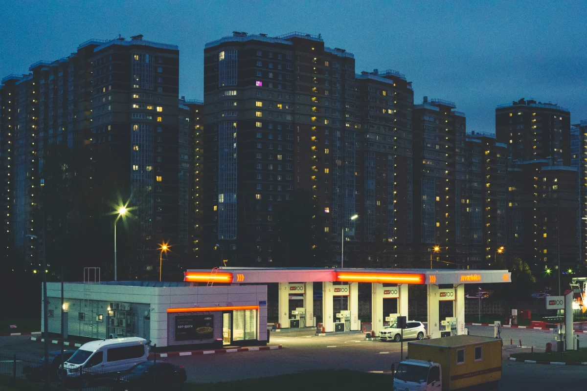Изображение к статье: АЗС в России