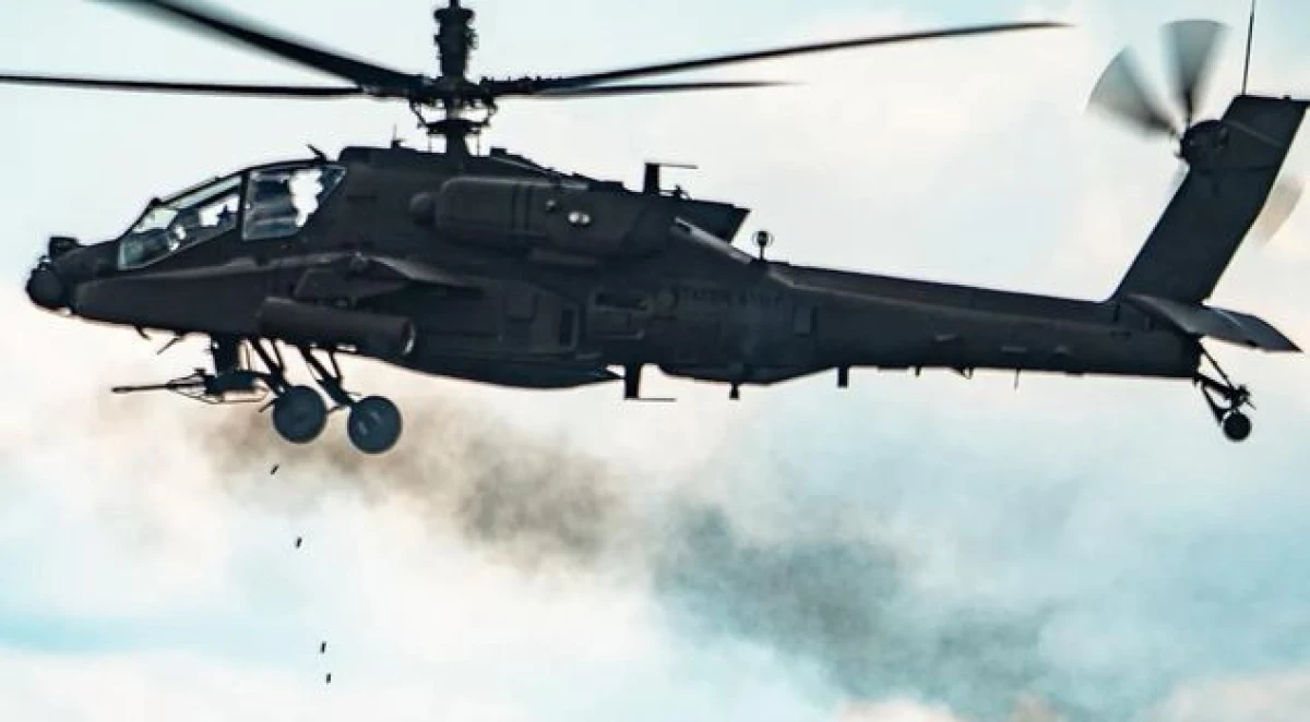 Изображение к статье: Американский вертолет Apache