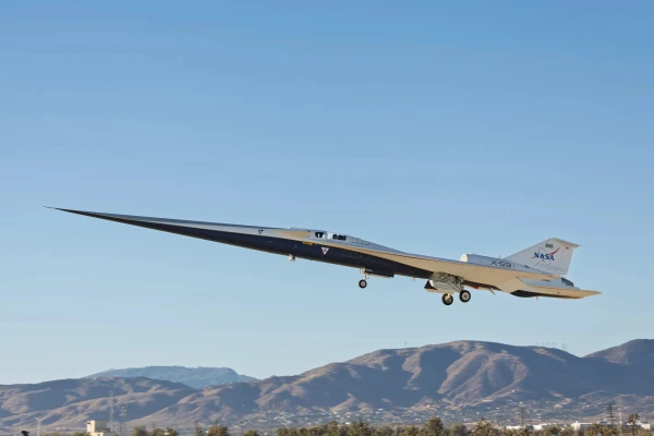 Изображение к статье: Сверхзвуковой самолет X-59 QueSST