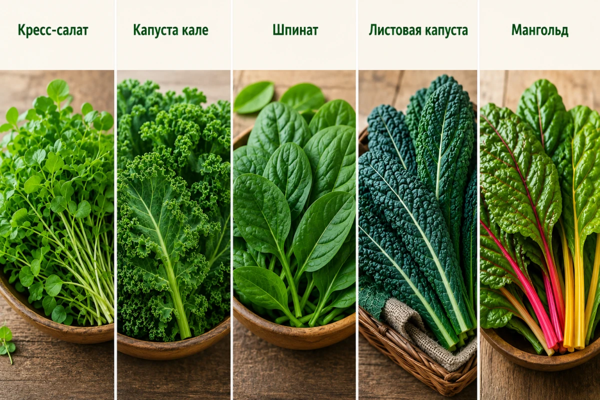 Изображение к статье: Листовая зелень