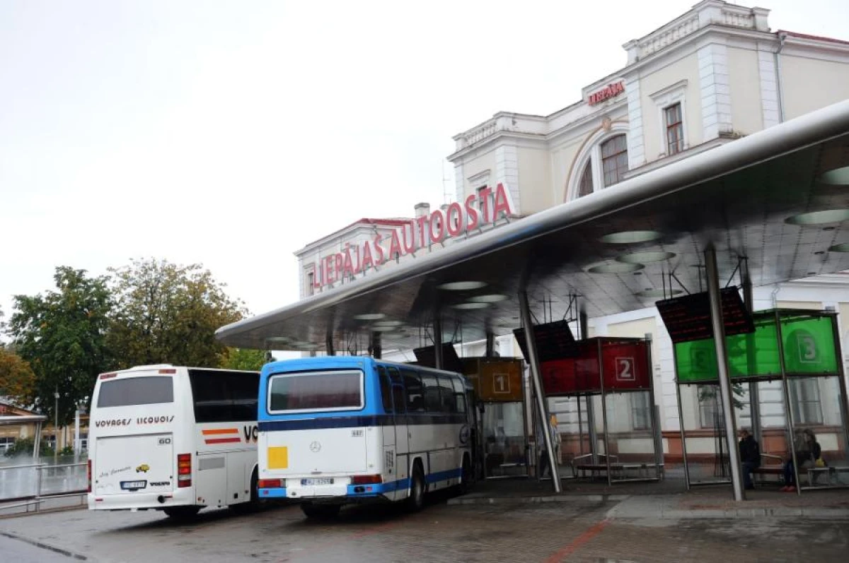 Изображение к статье: Автовокзал в Лиепае