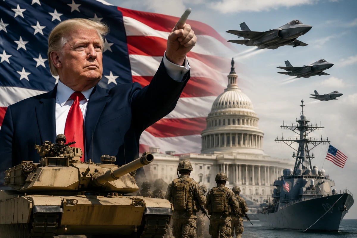 Изображение к статье: Трамп хочет увеличить военный бюджет США до рекордных $1,5 триллиона