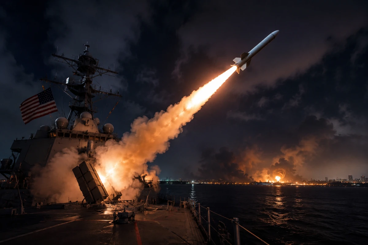 Изображение к статье: США ударили по Ирану ракетами Tomahawk: Трамп раскрыл детали операции