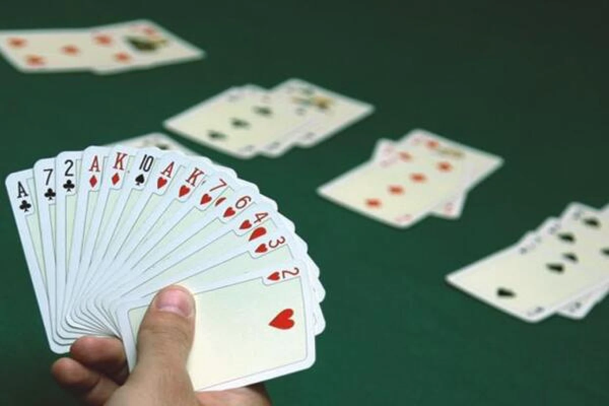 Изображение к статье: Игрок в бридж с картами