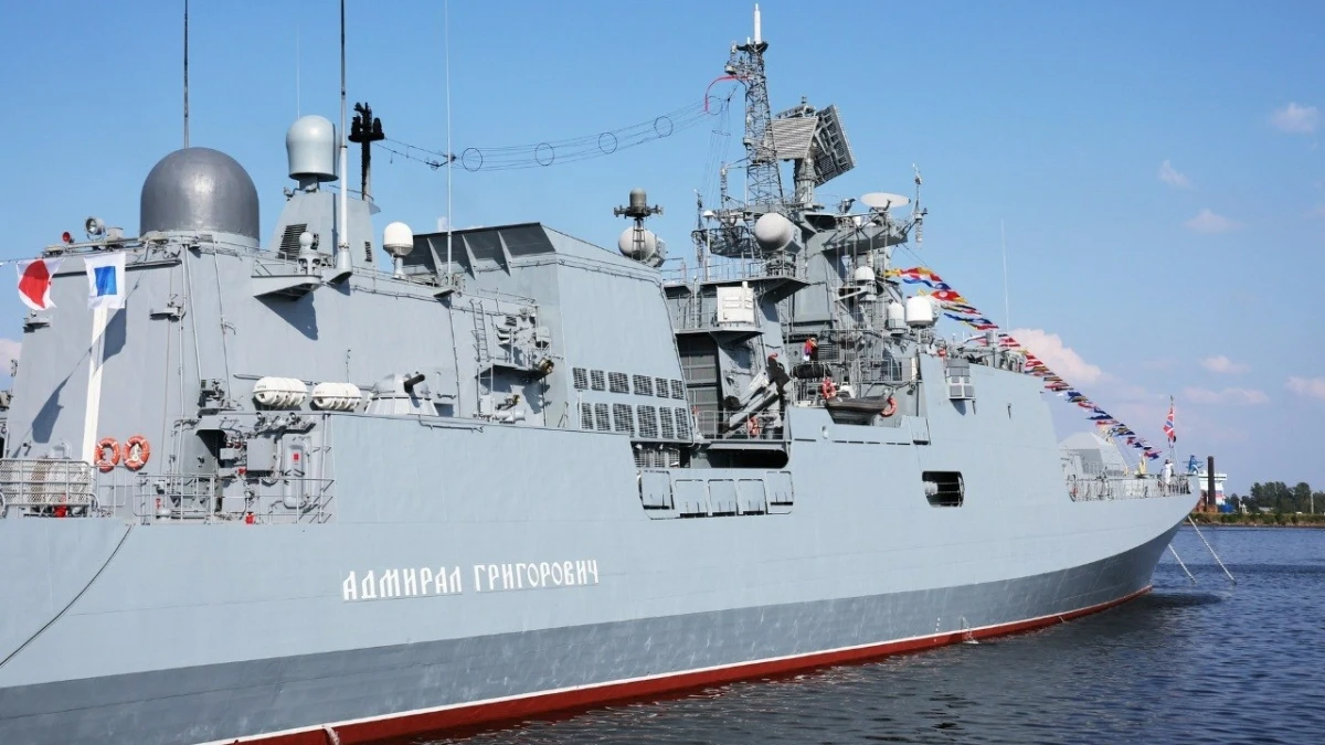 Изображение к статье: Российский фрегат «Адмирал Григорович»