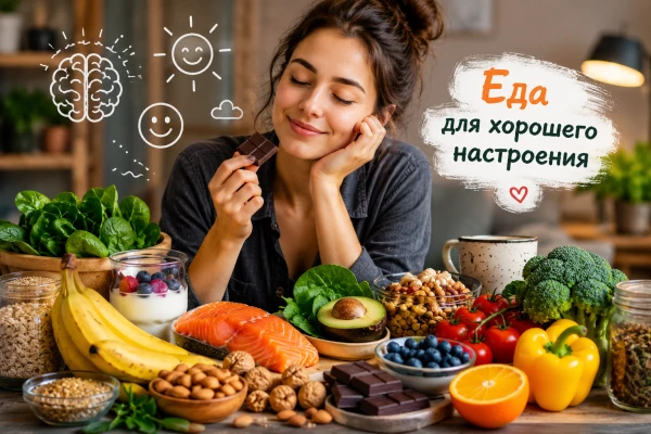 Изображение к статье: Еда для хорошего настроения