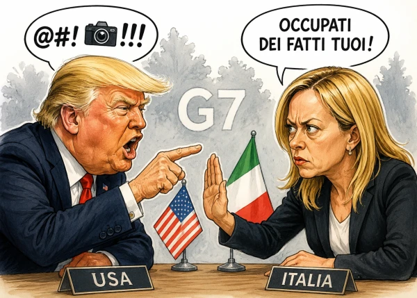 Изображение к статье: Конфликт Трампа и Мелони