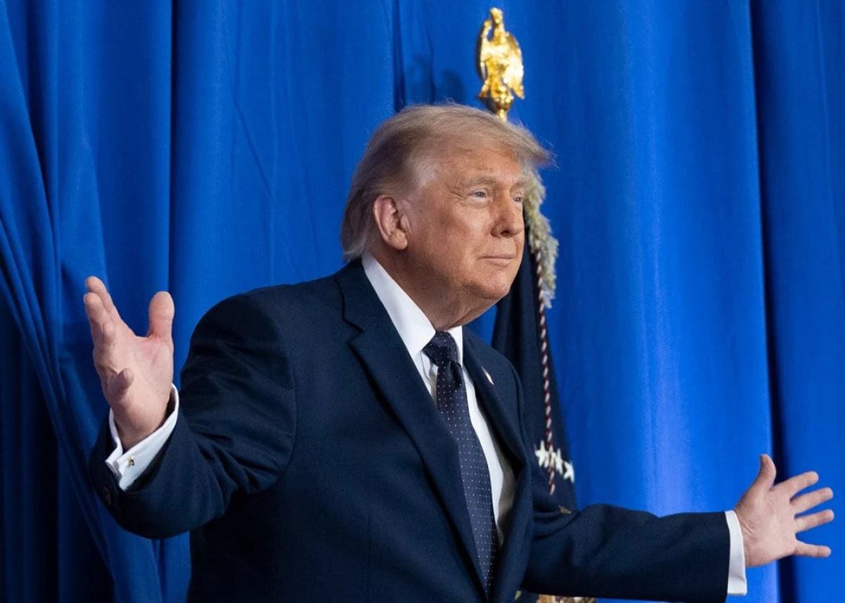 Изображение к статье: Президент США Дональд Трамп