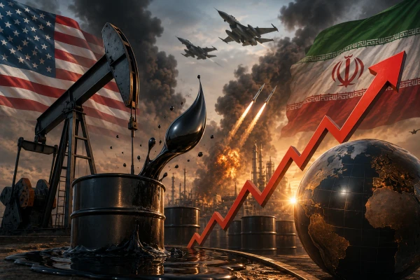 Изображение к статье: Война и цены на нефть