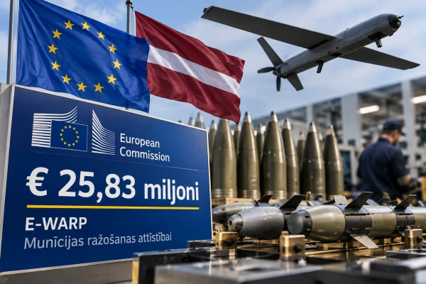 Изображение к статье: Европейская комиссия выделила 25,83 миллиона евро на международный проект по развитию производства взрывчатых веществ и боеголовок для барражирующих боеприпасов.