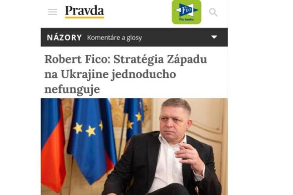 Словацкий премьер Фицо о России: ни экономика, ни валюта не рухнули (ВИДЕО)