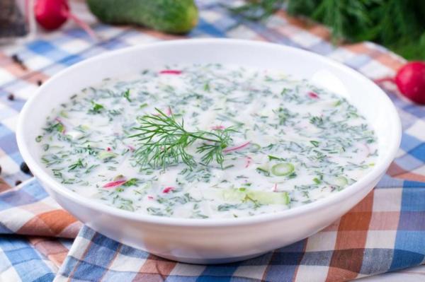 Окрошка на минеральной воде: вкусный и полезный рецепт