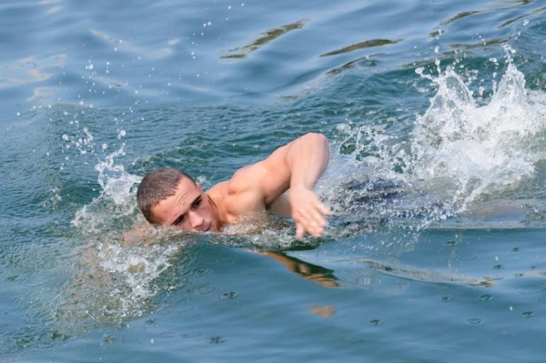 Самая холодная вода на Курземском побережье Рижского залива