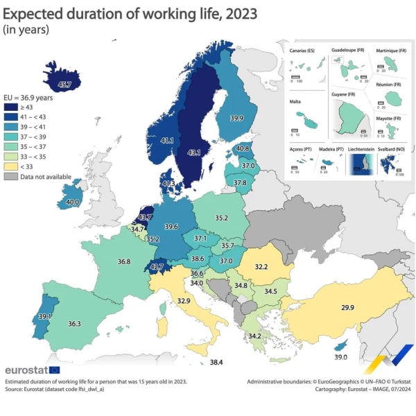 Статистическая таблица агентства Eurostat