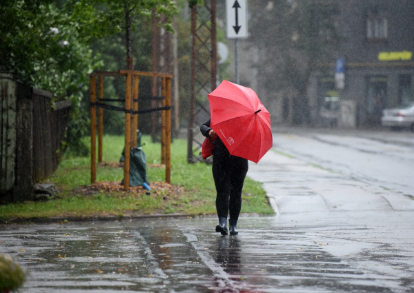Июль в Латвии стал третьим самым дождливым за всю историю наблюдений