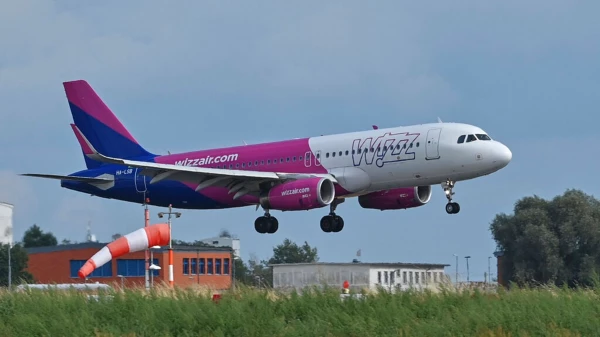 Один из самолетов Wizz Air аварийно сел в Будапеште