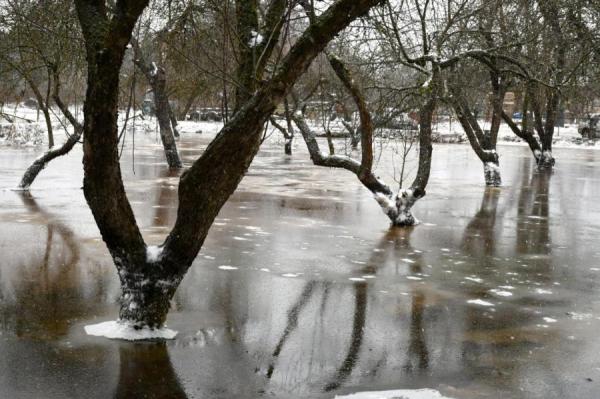 Уровень воды быстрее повышается в реках Курземе