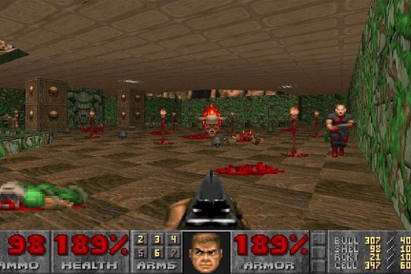 Скриншот: игра Doom